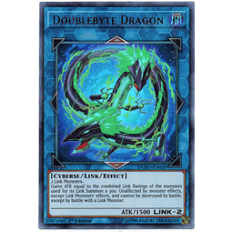 Doublebyte Dragon carta yugi DUPO-EN020 Ultra Rare