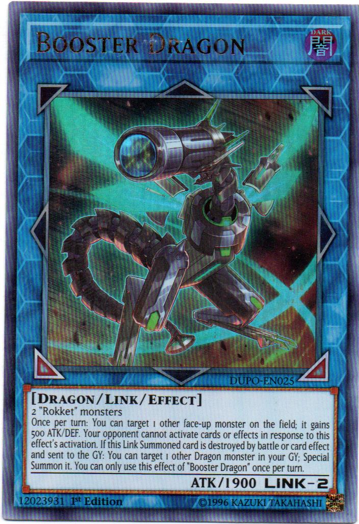 Booster Dragon carta yugi DUPO-EN025 Ultra Rare