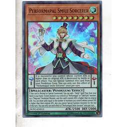 Performapal Smile Sorcerer carta yugi DUPO-EN012 Ultra Rare