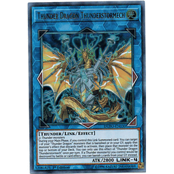 Thunder Dragon Thunderstormech carta yugi DUPO-EN030 Ultra Rare