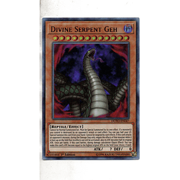 Divine Serpent Geh carta yugi DUPO-EN047 Ultra Rare