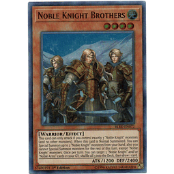 Noble Knight Brothers carta yugi BLRR-EN072 Ultra Rare