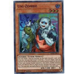 Uni-Zombie carta yugi BLRR-EN074 Ultra Rare