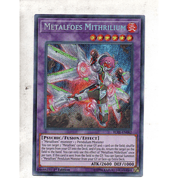 Metalfoes Mithrilium carta yugi BLRR-EN082 Secret Rare