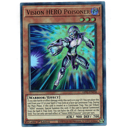 Vision HERO Poisoner carta yugi GFP2-EN058 Ultra Rare