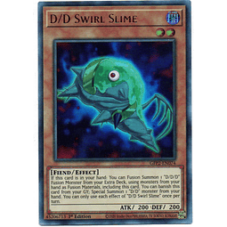 D/D Swirl Slime carta yugi GFP2-EN074 Ultra Rare