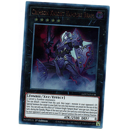 Crimson Knight Vampire Bram carta yugi GFP2-EN138 Ultra Rare