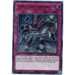 Yang Zing Brutality carta yugi GFP2-EN169 Ultra Rare