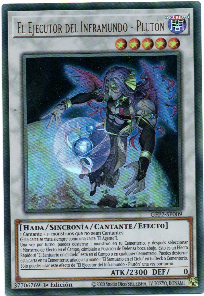 The Executor of the Underworld - Pluto carta yugi Español GFP2-SP009 Ultra Rare