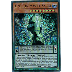 D/D Savant Thomas carta yugi Español GFP2-SP078 Ultra Rare