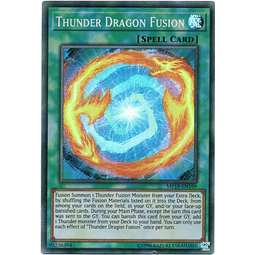 Thunder Dragon Fusion  Carta Yugi MP19-EN199 Super Rare