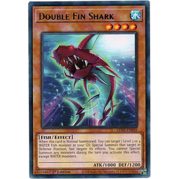 Double Fin Shark Carta yugi LED9-EN049 Rare