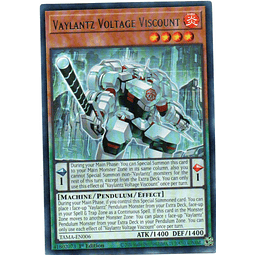 3x Vaylantz Voltage Viscount carta yugi TAMA-EN006 Rare