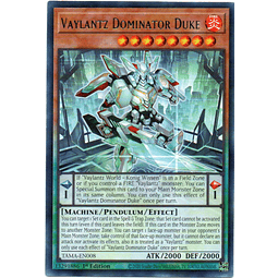 3x Vaylantz Dominator Duke carta yugi TAMA-EN008 Rare