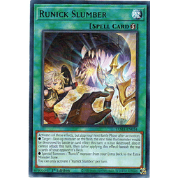 3x Runick Slumber carta yugi TAMA-EN034 Rare