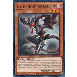 3x Lilith, Lady Of Lament carta yugi TAMA-EN049 Rare