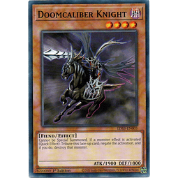 Doomcaliber Knight carta yugi LDS3-EN005 Common