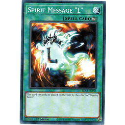 x3 Spirit Message L carta yugi LDS3-EN015 Common