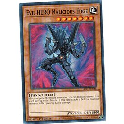 Evil HERO Malicious Edge carta yugi LDS3-EN022 Common