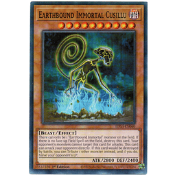 Earthbound Immortal Cusillu carta yugi LDS3-EN040 Common