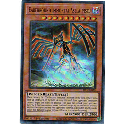 Earthbound Immortal Aslla piscu carta yugi LDS3-EN038 Ultra Rare