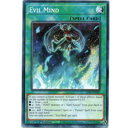 Evil Mind carta yugi LDS3-EN037 Common