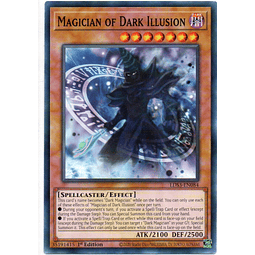 Magician of Dark Illusion carta yugi LDS3-EN084 Common