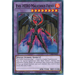 x3 Evil HERO Malicious Fiend carta yugi LDS3-EN032 Common