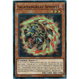 Salamangreat Spinny CARTA YUGI SDSB-EN004 Super Rare