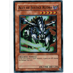 Ally Of Justice Rudra carta yugi HA01-EN016 Super Rare
