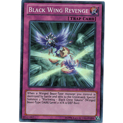 Black Wing Revenge carta yugi DRLG-EN031 Super Rare