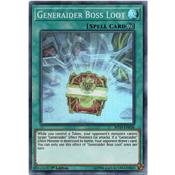 Generaider Boss Loot carta yugi MYFI-EN036 Super Rare