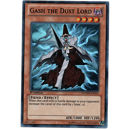 Gash The Dust Lord carta yugi NUMH-EN015 Super Rare
