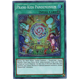 Prank-Kids Pandemonium carta yugi HISU-EN025 Super Rare