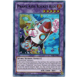 Prank-Kids Rocket Ride carta yugi HISU-EN017 Super Rare
