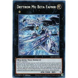Drytron Mu Beta Fafnir Carta Yugi de Rareza Prismatic Secret Rare De la edicion MP22-EN084