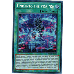 Link Into Thw VRAINS! Carta Yugi MP22-EN271 Prismatic Secret Rare