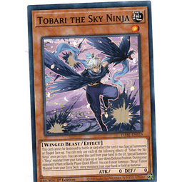3x Tobari the Sky Ninjacarta yugi DABL-EN015 Comun