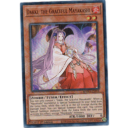 Dakki, the Graceful Mayakashi MAMA-EN016 Carta Yugi De rareza Ultra Rare