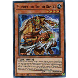 Mudora the Sword Oracle MAMA-EN026 Carta Yugi De rareza Ultra Rare