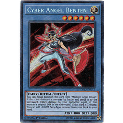 Cyber Angel Benten DRL3-EN012 Carta Yugi De Rareza Secret Rare