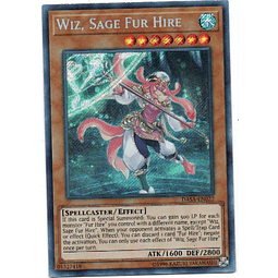 Wiz, Sage Fur Hire DASA-EN022 Carta Yugi De Rareza Secret Rare