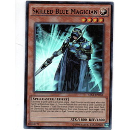 Skilled Blue Magician SECE-EN032 Carta Yugi De Rareza Super Rare