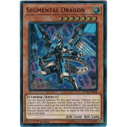 Segmental Dragon SDPL-EN008 Carta Yugi De Rareza Super Rare
