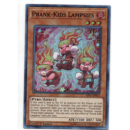 Prank-Kids Lampsies HISU-EN015 Carta Yugi De Rareza Super Rare