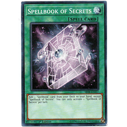 Spellbook Of Secrets SR08-EN027 Carta Yugi De Rareza Common