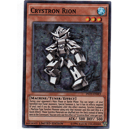 Crystron Rion INOV-ENSE3 Carta Yugi De Rareza Rare