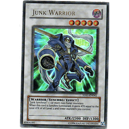 Junk Warrior 5DS1-EN041 Carta Yugi De Rareza Ultra Rare