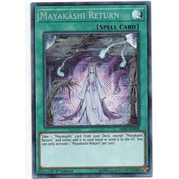 Mayakashi Return HISU-EN038 Carta Yugi De Rareza Secret Rare