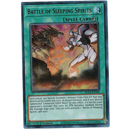 Battle of Sleeping Spirits BLCR-EN009 Carta Yugi De Rareza Ultra Rare